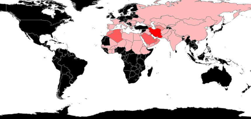 Cataglyphis species by Country - AntWiki