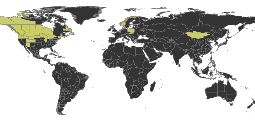 Camponotus herculeanus Distribution.png