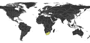 Streblognathus Distribution.png