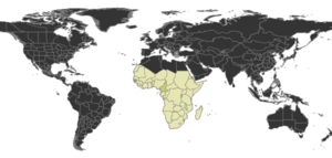 Petalomyrmex Distribution.png